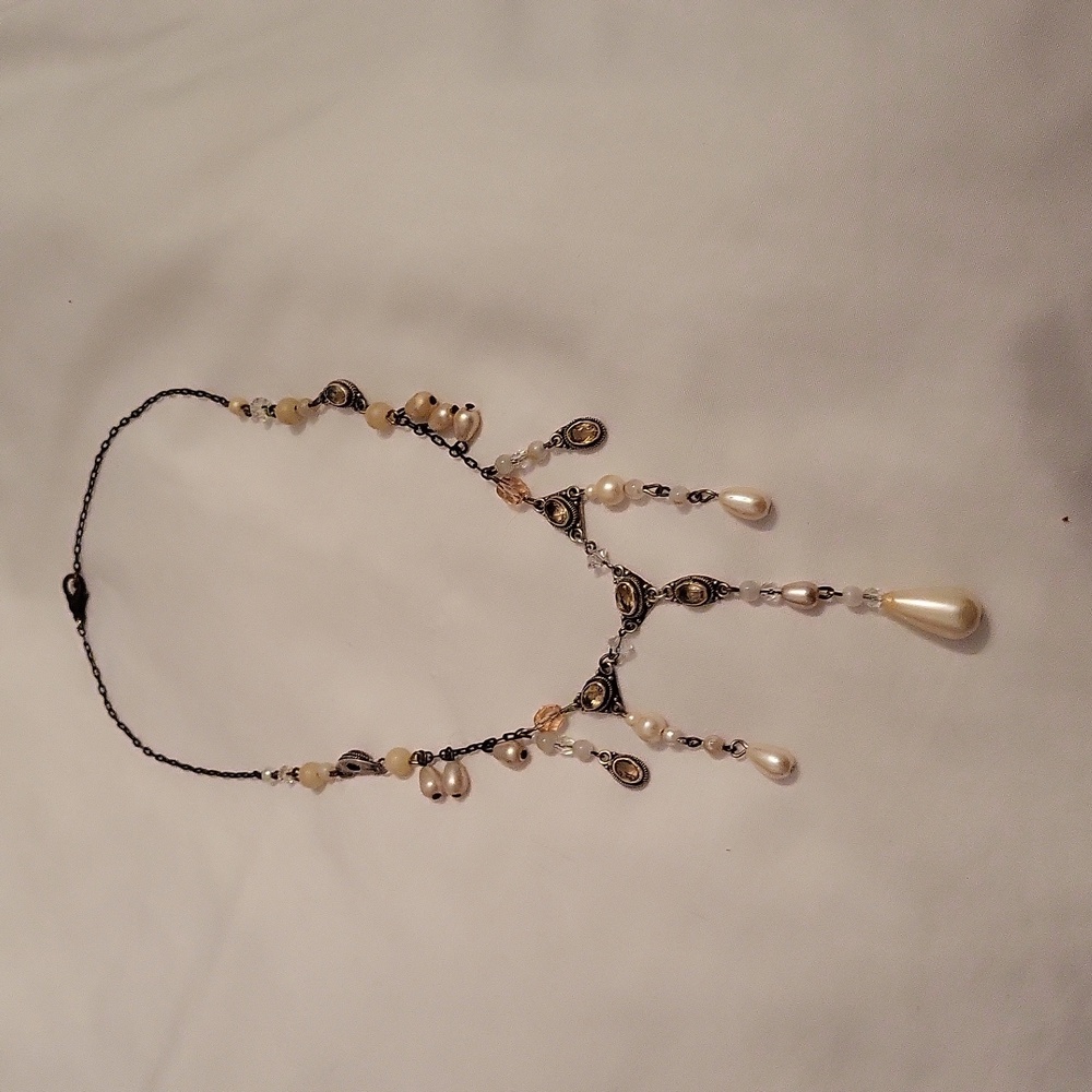 Vintage Faux Pearls Necklace
